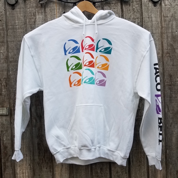taco bell print hoodie